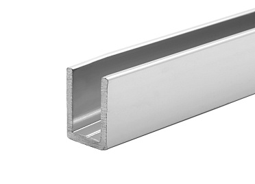 Профиль для душевых перегородок алюминиевый опорный купить в Симферополе