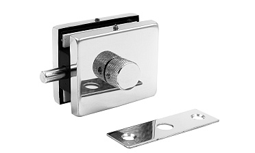 Защелка с ответной частью на стену и пол, полированная, вырез 17 t138 PSS купить в Симферополе