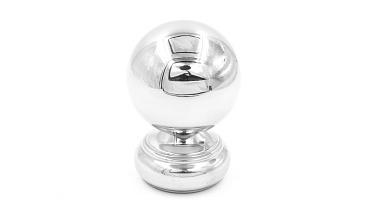 Наконечник шар на стойку Ø50.8 мм, штампованный, полированный, 400 Grit, AISI 201 k075-2 купить в Симферополе