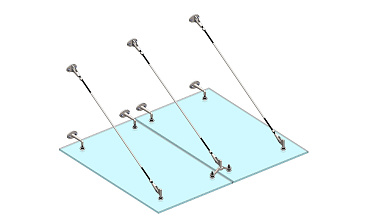 Комплект фурнитуры для козырька 1500х1800 (на вантах/тягах) k671-15-18 купить в Симферополе Комплект фурнитуры для козырька 1500х1800 (на вантах/тягах) k671-15-18 купить в Симферополе