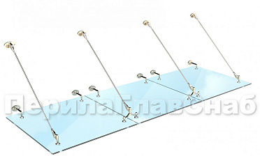 Комплект фурнитуры для козырька 1200х3700 (на вантах/тягах) k671-12-37 купить в Симферополе Комплект фурнитуры для козырька 1200х3700 (на вантах/тягах) k671-12-37 купить в Симферополе