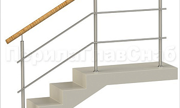 Два ригеля на сварке, круглый пластиковый поручень и круглые стойки в Симферополе. Готовые проекты ПерилаГлавСнаб Два ригеля на сварке, круглый пластиковый поручень и круглые стойки в Симферополе. Готовые проекты ПерилаГлавСнаб