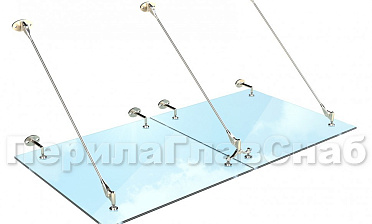 Комплект фурнитуры для козырька 1800х1800 (на вантах/тягах) k671-18-18 купить в Симферополе Комплект фурнитуры для козырька 1800х1800 (на вантах/тягах) k671-18-18 купить в Симферополе