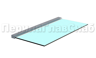 Козырек на алюминиевом профиле ,вынос до 950мм, k671-100 купить в Симферополе Козырек на алюминиевом профиле ,вынос до 950мм, k671-100 купить в Симферополе