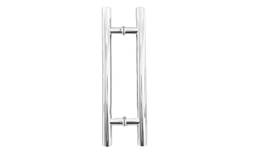 Ручка для стеклянной двери рейлинг двухсторонняя для стекла 8-12 мм, 32х1500х1800 мм, полированная t633-1800 PSS  купить в Симферополе Ручка для стеклянной двери рейлинг двухсторонняя для стекла 8-12 мм, 32х1500х1800 мм, полированная t633-1800 PSS  купить в Симферополе