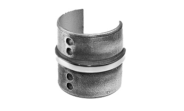 Соединитель с пазом на трубу Ø48.3 мм, полированный (AISI 304) k236 купить в Симферополе