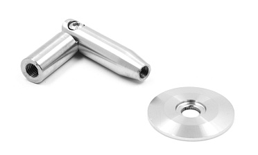 Крепление тяги к стене, шлифованная AISI 304 k621 купить в Симферополе