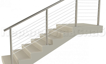 Заполнение из 7ми тросиков (тросик в оболочке) для крыльца купить в Симферополе