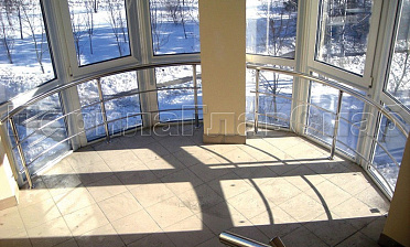 Ригельное ограждение для панорамных окон купить в Симферополе