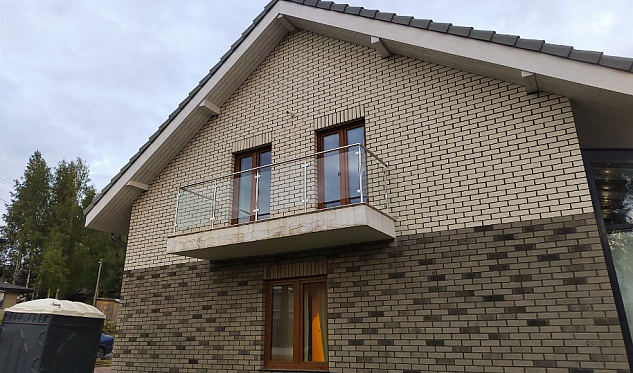 Французский балкон и лестница в Симферополе. Готовые проекты ПерилаГлавСнаб