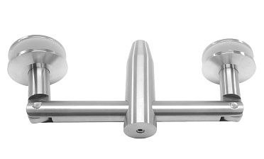 Крепление двойное с рутелями к стене, AISI 304 k629 купить в Симферополе