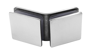 Коннектор для душевой кабины стекло-стекло 135° 45х45 мм полированный t726-2 PSS  купить в Симферополе