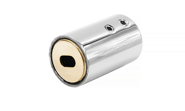 Коннектор стена-труба для трубы 19 мм, без юбки, шлифованный t907-2 SSS купить в Симферополе Коннектор стена-труба для трубы 19 мм, без юбки, шлифованный t907-2 SSS купить в Симферополе