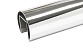 Труба AISI 304 Ø50.8 мм х 1.5 х 6м, с пазом 20х20 мм под стекло, полированная, AISI 304 k828-2