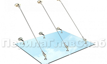 Комплект фурнитуры для козырька 1500х1500 (на вантах/тягах) k671-15-15 купить в Симферополе Комплект фурнитуры для козырька 1500х1500 (на вантах/тягах) k671-15-15 купить в Симферополе