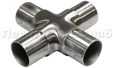 Соединение поручня Ø38.1 мм, крестовина (AISI 304) k360 купить в Симферополе