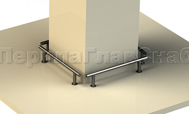 Защитный отбойник для автомобилей из черного металла купить в Симферополе