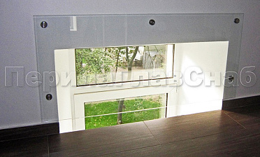 Ограждение со стеклом для окон купить в Симферополе