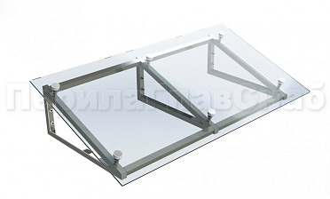 Козырек на треугольном скате на спайдерах купить в Симферополе