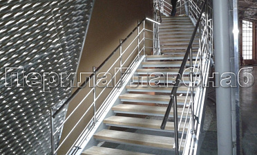 Нержавеющие перила и ограждения с подсветкой купить в Симферополе