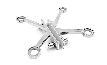 X-спайдер для установки на стеклянное ребро AISI 304 k290-X купить в Симферополе