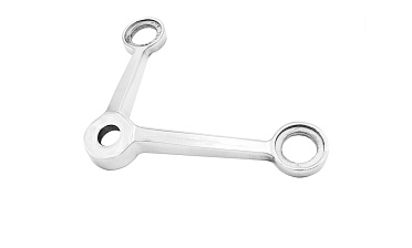 Cпайдер, литой,полированный V-200мм, AISI 304, 2х26х38, 1х18х36/40мм, нагрузки: 1кН, 2кН k288-V-2 купить в Симферополе Cпайдер, литой,полированный V-200мм, AISI 304, 2х26х38, 1х18х36/40мм, нагрузки: 1кН, 2кН k288-V-2 купить в Симферополе