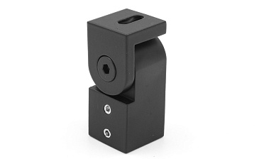 Держатель труба-стена, регулируемый, Ø19 мм, нерж., черный t908 BL купить в Симферополе Держатель труба-стена, регулируемый, Ø19 мм, нерж., черный t908 BL купить в Симферополе