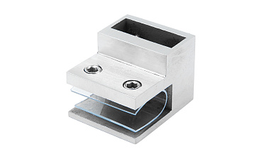 Коннектор торцевой труба-стекло, для трубы 30х10, шлиф t467 SSS купить в Симферополе