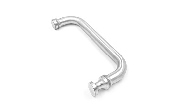 Дверная ручка с кнобом для стекла 8-10 мм, 19х201 мм, отверстие 12 мм, шлифованная t623-200 SSS купить в Симферополе Дверная ручка с кнобом для стекла 8-10 мм, 19х201 мм, отверстие 12 мм, шлифованная t623-200 SSS купить в Симферополе