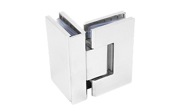 Петля для душевой стекло-стекло 90х55 мм, 90°, нержавеющая сталь AISI 304, полированная t304-2 PSS купить в Симферополе