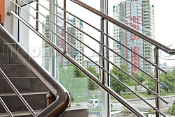 Ограждение на окна из нержавеющей стали в Симферополе. Готовые проекты ПерилаГлавСнаб - фото 1