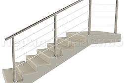 Тросовые ограждения в Симферополе. Готовые проекты ПерилаГлавСнаб - фото 1