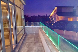 Стеклянные перила для балконов в Симферополе. Готовые проекты ПерилаГлавСнаб - фото 22