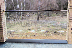 Стеклянные перила для балконов в Симферополе. Готовые проекты ПерилаГлавСнаб - фото 42