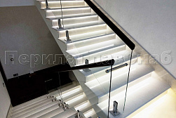 Ограждения лестничных маршей в Симферополе. Готовые проекты ПерилаГлавСнаб - фото 8