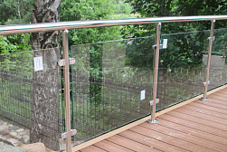 Перила и ограждения для террас в Симферополе. Готовые проекты ПерилаГлавСнаб - фото 23