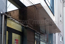 Стеклянные козырьки на вантах в Симферополе. Готовые проекты ПерилаГлавСнаб - фото 31