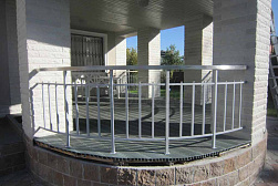 Перила и ограждения с вертикальным заполнением в Симферополе. Готовые проекты ПерилаГлавСнаб - фото 15