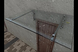 Консольные козырьки и навесы в Симферополе. Готовые проекты ПерилаГлавСнаб - фото 12