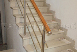 Хромированные перила в Симферополе. Готовые проекты ПерилаГлавСнаб - фото 5