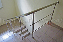 Перила и ограждения из нержавеющей стали с двумя ригелями в Симферополе. Готовые проекты ПерилаГлавСнаб - фото 14 Перила и ограждения из нержавеющей стали с двумя ригелями в Симферополе. Готовые проекты ПерилаГлавСнаб - фото 14