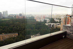 Цельностеклянные ограждения для крыш в Симферополе. Готовые проекты ПерилаГлавСнаб - фото 13