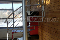 Ограждения для лестниц в Симферополе. Готовые проекты ПерилаГлавСнаб - фото 26