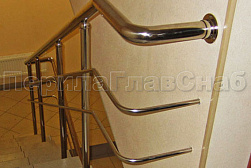 Перила и ограждения из нержавеющей стали с двумя ригелями в Симферополе. Готовые проекты ПерилаГлавСнаб - фото 12 Перила и ограждения из нержавеющей стали с двумя ригелями в Симферополе. Готовые проекты ПерилаГлавСнаб - фото 12