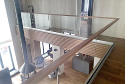 Цельностеклянные ограждения на несущем стекле в Симферополе. Готовые проекты ПерилаГлавСнаб - фото 15