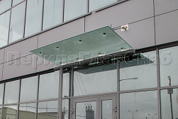 Стеклянные козырьки на вантах в Симферополе. Готовые проекты ПерилаГлавСнаб - фото 25