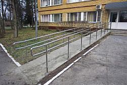 Поручни для инвалидов из нержавеющей стали в Симферополе. Готовые проекты ПерилаГлавСнаб - фото 20