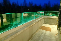 Поручни, перила и ограждения с подсветкой в Симферополе. Готовые проекты ПерилаГлавСнаб - фото 11