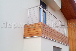 Балконные ограждения в Симферополе. Готовые проекты ПерилаГлавСнаб - фото 16