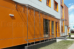 Козырьки и навесы на металлокаркасе в Симферополе. Готовые проекты ПерилаГлавСнаб - фото 15